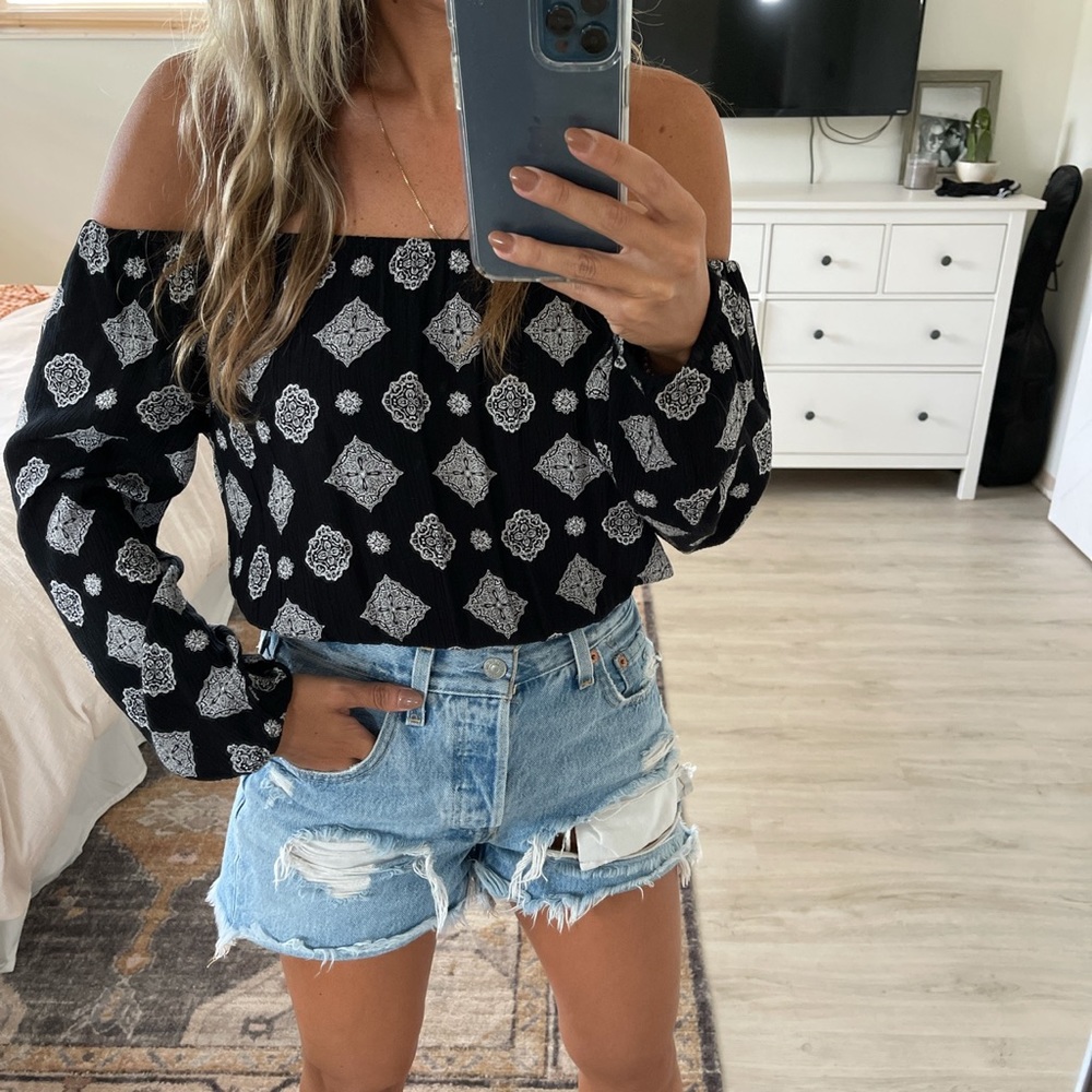 Amuse Society Printed Top